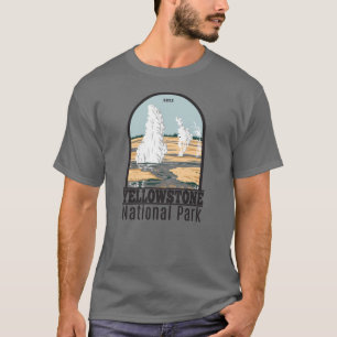 T-shirt Parc national de Yellowstone Bassin de Norris Geys