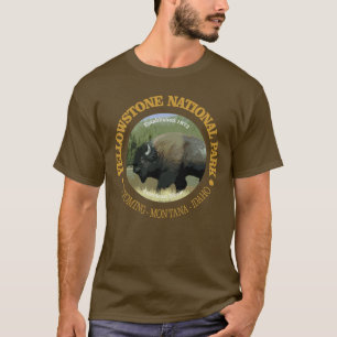 T-shirt Parc national de Yellowstone (bison)