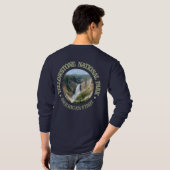 T-shirt Parc national de Yellowstone (chutes) (Dos entier)