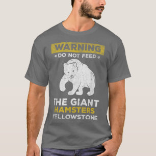 T-shirt Parc national de Yellowstone Citation de l'ours Na