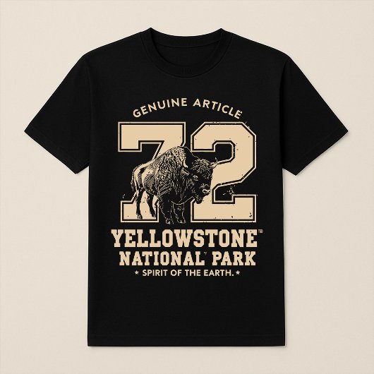 T-shirt Parc national de Yellowstone Esprit de la Terre