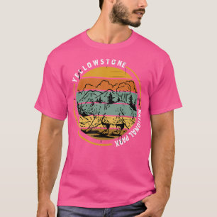 T-shirt Parc national de Yellowstone Grizzly Bear Wyoming