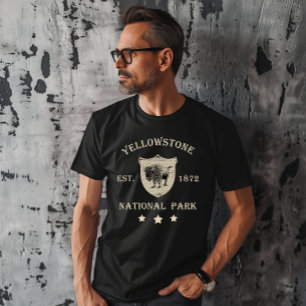 T-shirt Parc national de Yellowstone vintage