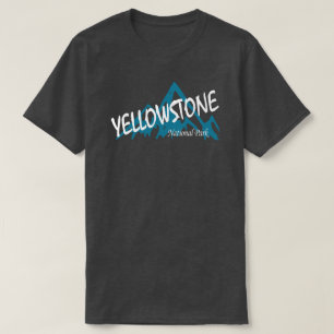 T-shirt Parc national de Yellowstone Wyoming Montana