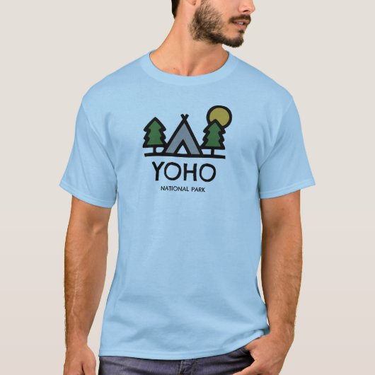 T-shirt Parc national de Yoho (Devant)