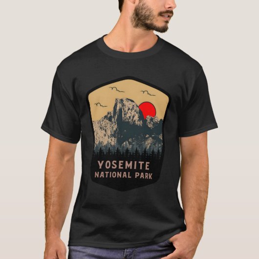 T-shirt Parc national de Yosemite (Devant)