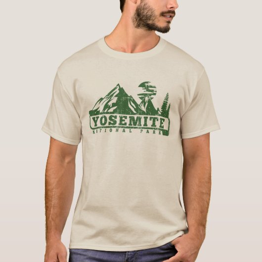 T-shirt Parc national de Yosemite (Devant)