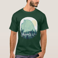 Parc national de Yosemite Demi-Dôme Vert Turquoise