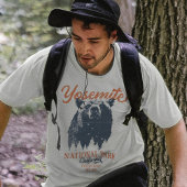 T-shirt Parc national de Yosemite en Californie Ours noir