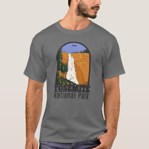 T-shirt Parc national de Yosemite Nevada Falls Californie
