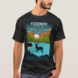 T-shirt Parc national de Yosemite Nuit Ciel Etoiles Nature
