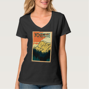 T-shirt Parc national de Yosemite Retro Californie 2