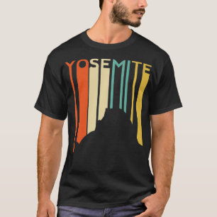 T-shirt Parc national de Yosemite Rétro Demi Dome El Capit