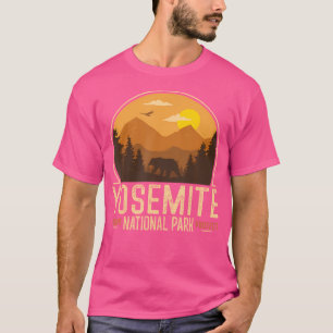 T-shirt Parc national de Yosemite Tee Adventure Retro Vint