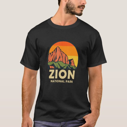 T-shirt Parc national de Zion (Devant)