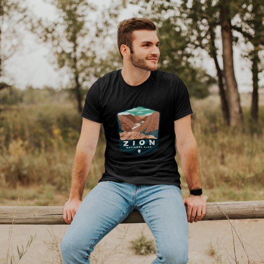 T-shirt Parc national de Zion Camping en plein air | T-shi