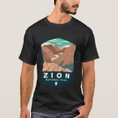 T-shirt Parc national de Zion Camping en plein air | T-shi (Devant)