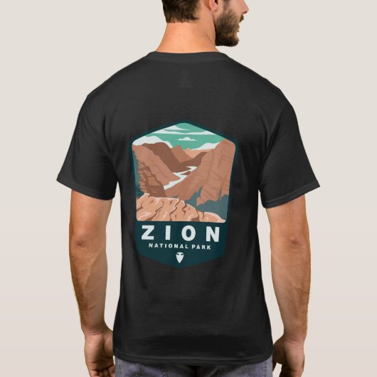 T-shirt Parc national de Zion Camping en plein air | T-shi (Dos)