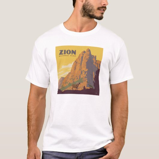 T-shirt Parc national de Zion | Ram (Devant)