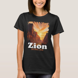 T-shirt Parc national de Zion sentier américain explorer U