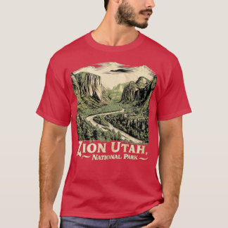 T-shirt Parc national de Zion Utah 1