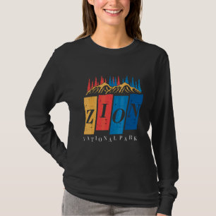 T-shirt Parc national de Zion Utah Canyon Souvenir Randonn
