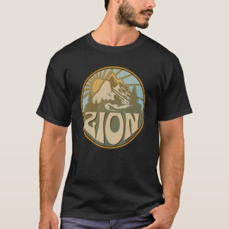 T-shirt Parc national de Zion Utah Nature Montagnes Randon
