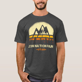 T-shirt Parc national de Zion Vintage 3