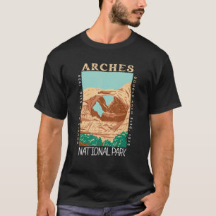 T-shirt Parc national des Arches Double Arch Utah Vintage