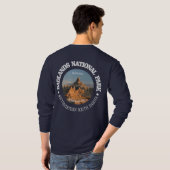T-shirt Parc national des Badlands (Dos entier)