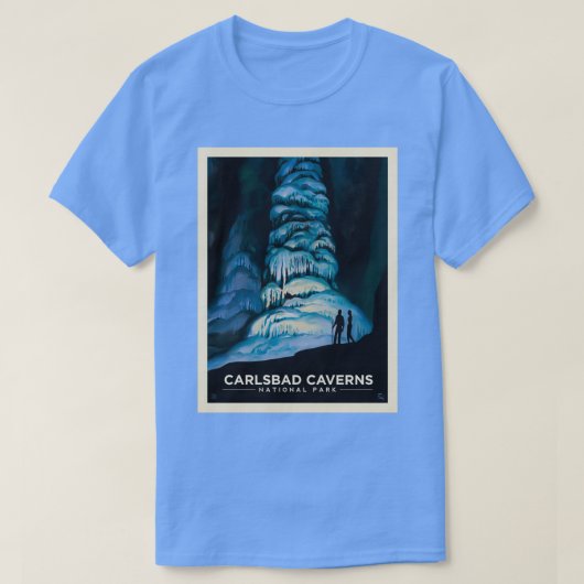 T-shirt Parc national des Cavernes Carlsbad 8 (Design devant)