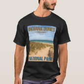 T-shirt Parc national des dunes d'Indiana (Devant)