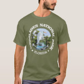 T-shirt Parc national des Everglades (egret) (Devant)