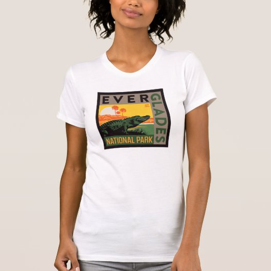 T-shirt Parc national des Everglades | Floride (Devant)