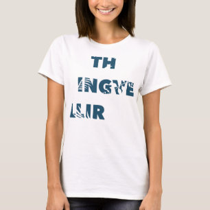 T-shirt Parc national des fleurs Islande - Voyage Thingvel