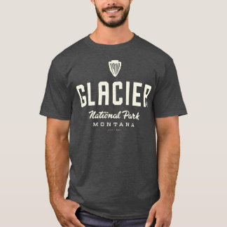 T-shirt Parc national des Glaciers 1910 Arrowhead Tan