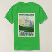T-shirt Parc national des Glaciers 28 (Design devant)
