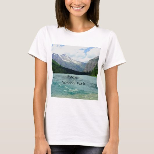 T-shirt Parc national des Glaciers Montana (Devant)