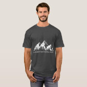 T-shirt Parc national des Glaciers Montana Cadeau Parc des (Devant entier)