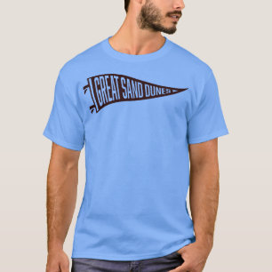 T-shirt Parc national des Great Sand Dunes Pennant Brown