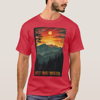 T-shirt Parc national des Great Smoky Mountains 7