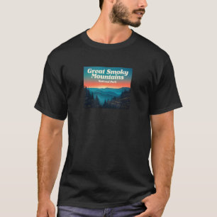 T-shirt Parc national des Great Smoky Mountains Graphique
