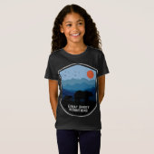 T-Shirt Parc national des Great Smoky Mountains, Retro Our (Devant entier)