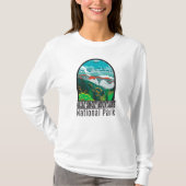 T-shirt Parc national des Great Smoky Mountains T-Shi Vint (Devant)