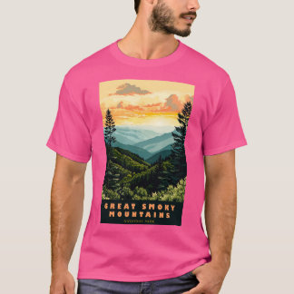 T-shirt Parc national des Great Smoky Mountains Voyage 5