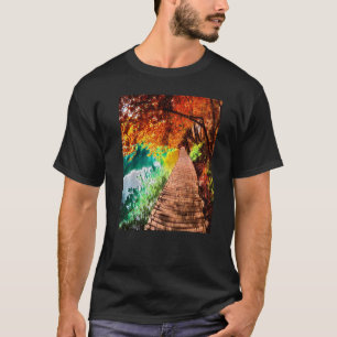 T-shirt Parc national des lacs Plitvice Croatie