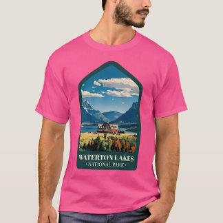 T-shirt Parc national des Lacs-Waterton