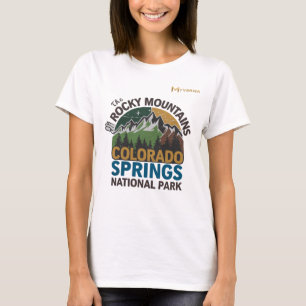 T-shirt Parc national des montagnes Rocheuses du Colorado