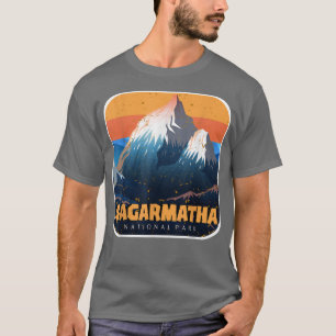 T-shirt Parc national des Monts Sagarmatha Everest Népal T