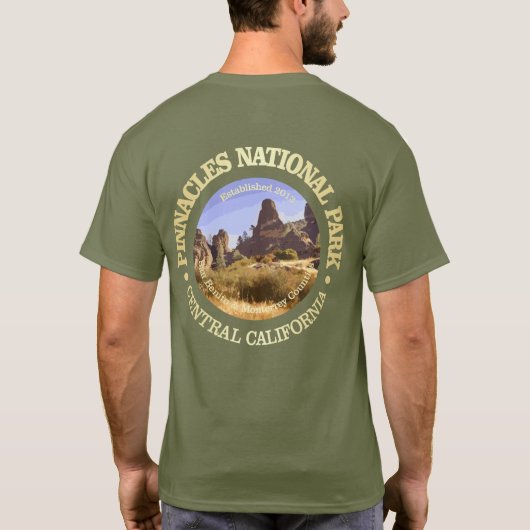 T-shirt Parc national des Pinnacles (NP2) (Dos)